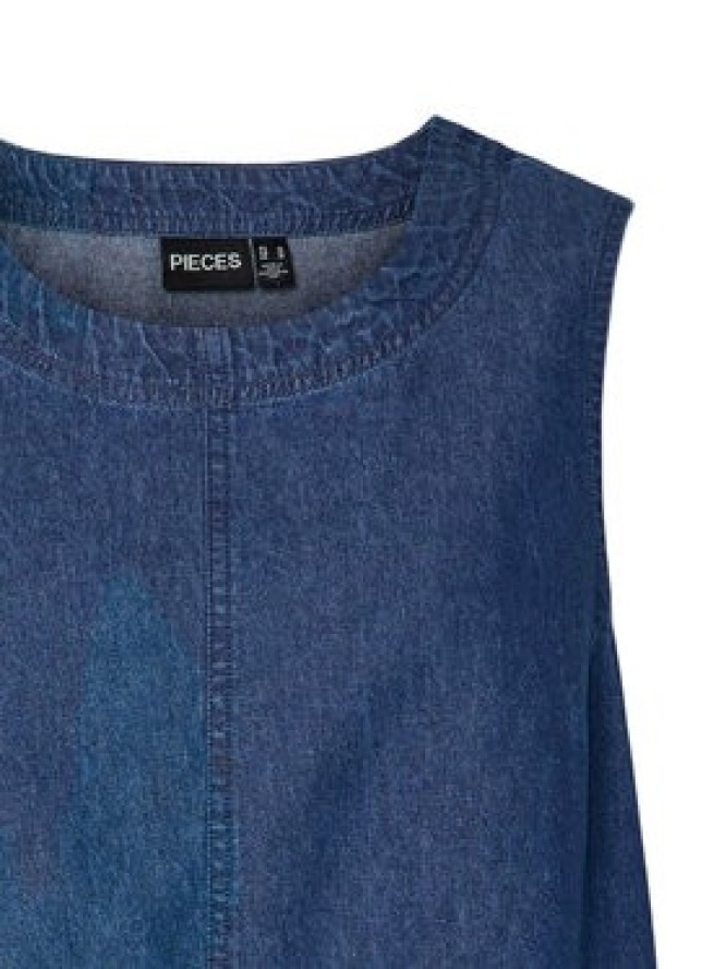 Pieces Top Tenim 17157936 Granatowy Regular Fit