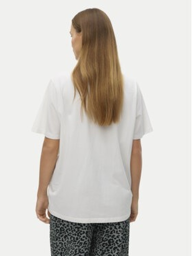 Vero Moda T-Shirt Halle 10321318 Biały Loose Fit