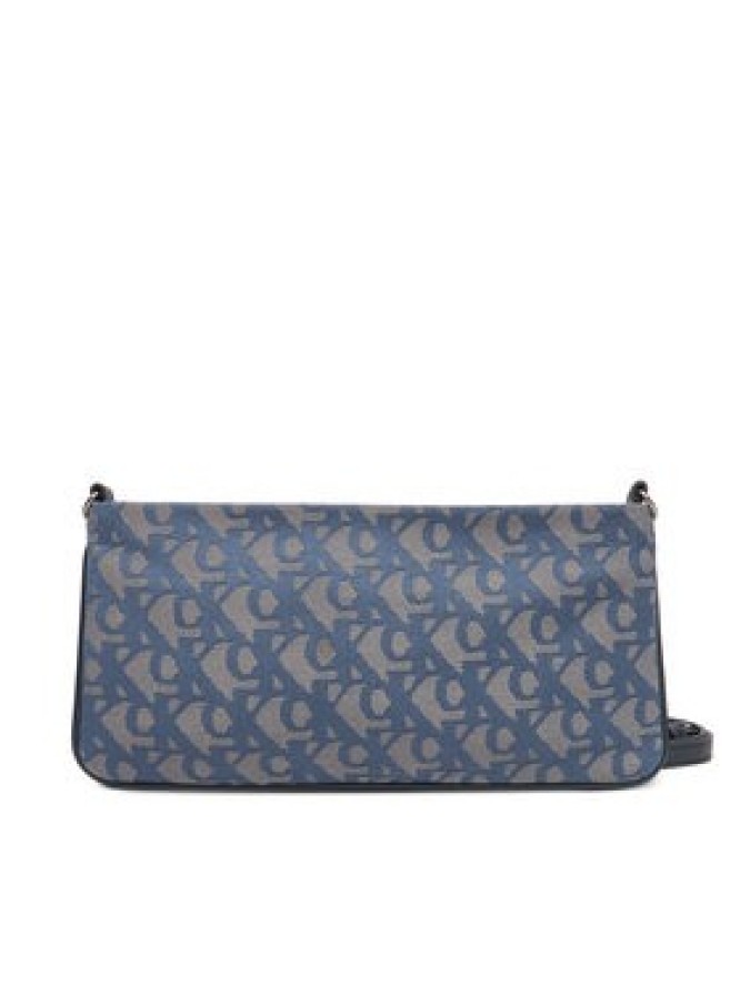 Calvin Klein Jeans Torebka Ckj Monogram Mini Bag LV04K3183G Niebieski