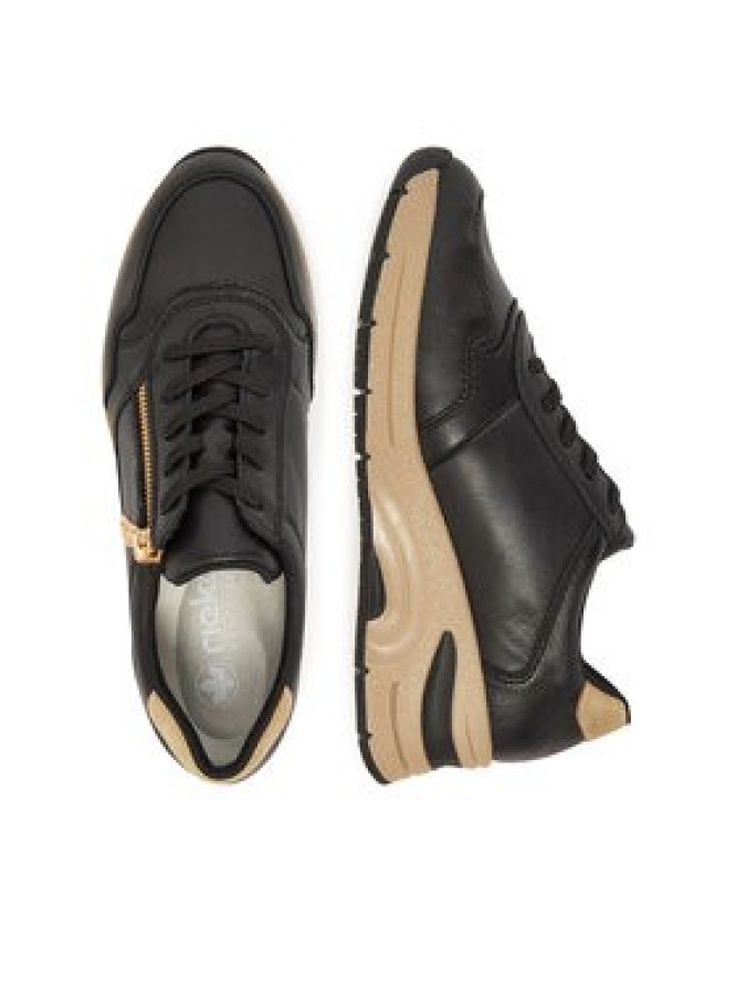 Rieker Sneakersy N9301-00 Czarny