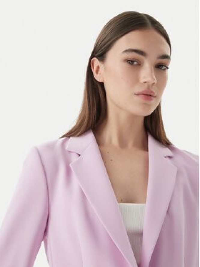 BOSS Marynarka Jocaluah 50490053 Fioletowy Regular Fit