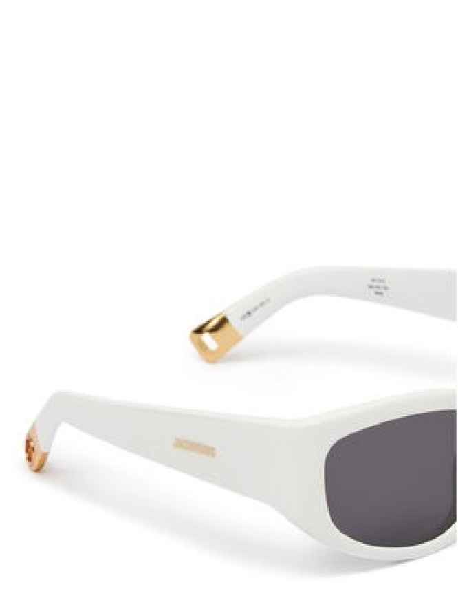 JACQUEMUS Okulary przeciwsłoneczne JAC5C2SUN Biały