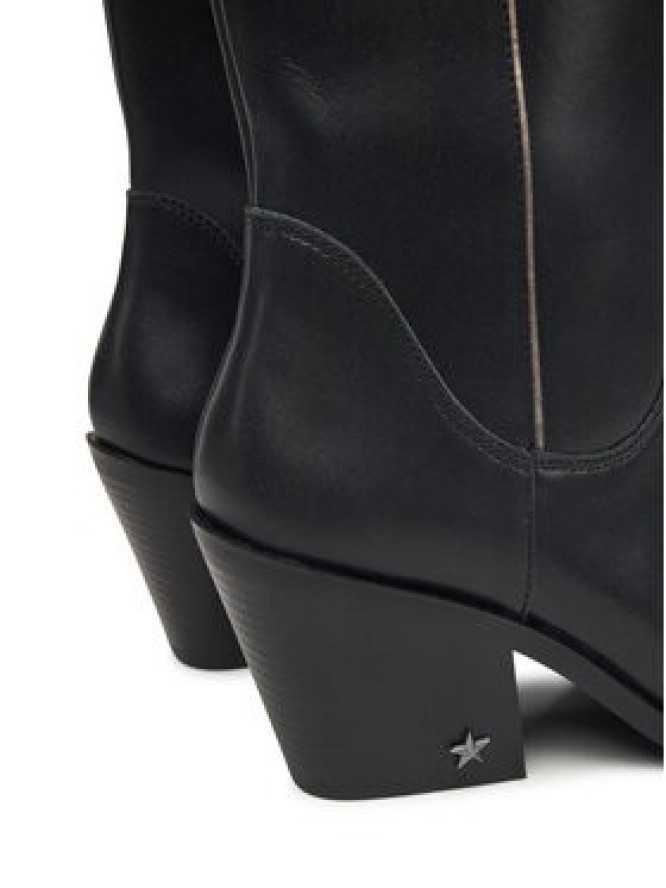 Pepe Jeans Kowbojki Gina Western W PLS500017 Czarny