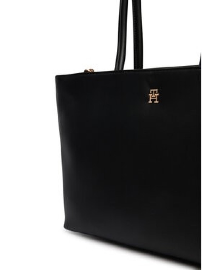 Tommy Hilfiger Torebka Th Logotape Tote AW0AW18742 Czarny