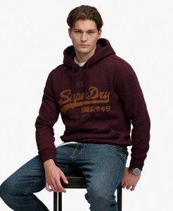 superdry Vintage Logo Heritage Relaxed Hoodie – krój relaxed