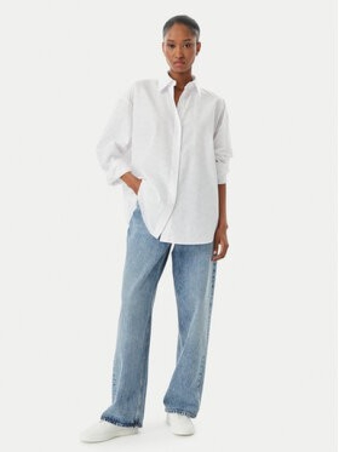 HUGO Koszula Elisana 50559860 Biały Regular Fit