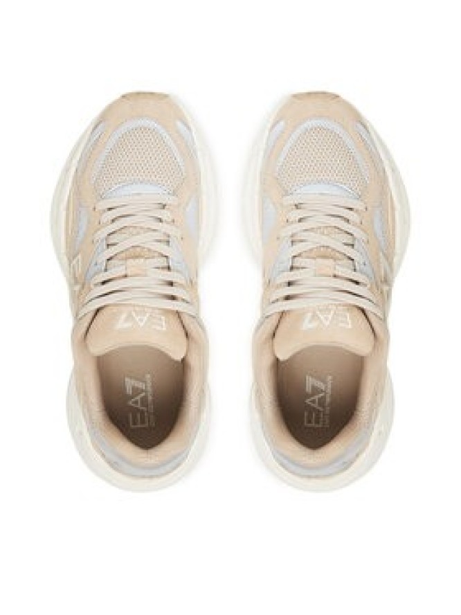 EA7 Emporio Armani Sneakersy X8X237 XK425 MZ202 Beżowy