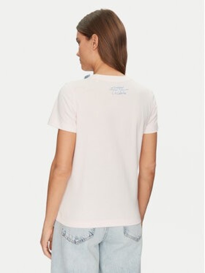 Guess T-Shirt W5GI03I3Z14 Różowy Regular Fit