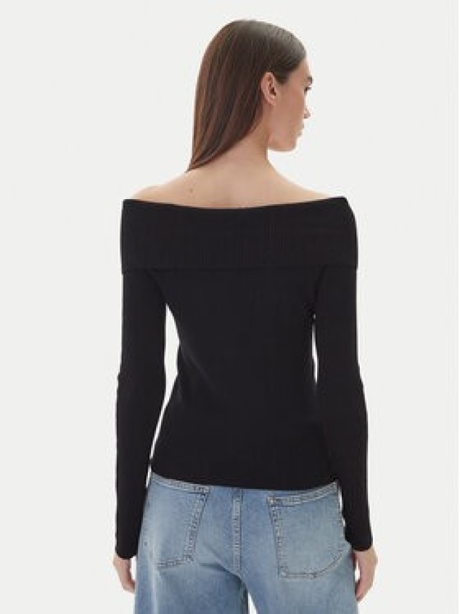 Kontatto Sweter 3M0813C Czarny Regular Fit