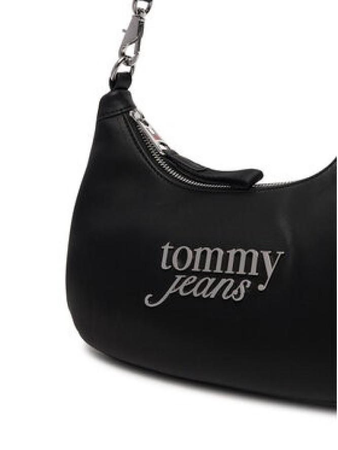 Tommy Jeans Torebka Tjw Bold Script Shoulder Bag AW0AW17895 Czarny