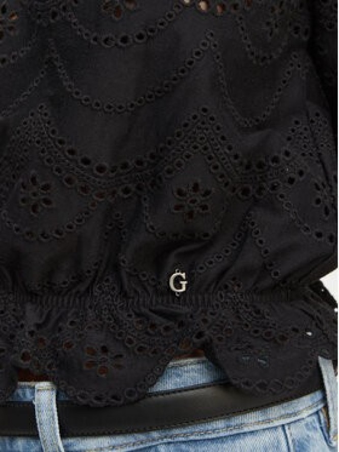 Guess Bluzka W6GP47 K3336 Czarny Regular Fit