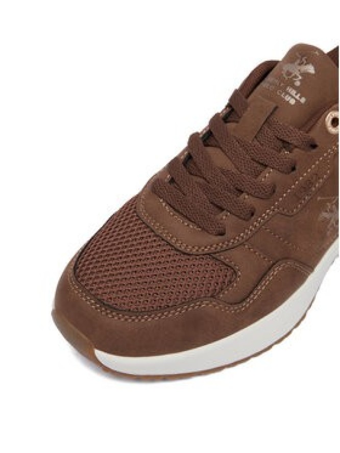 Beverly Hills Polo Club Sneakersy CEO-WP-24449Z-B Brązowy