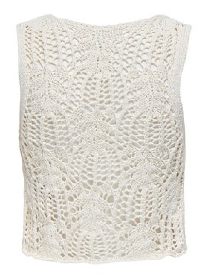 ONLY Top Lizzy 15343882 Beżowy Regular Fit