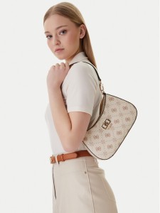 Guess Torebka Emelie Logo HWGP99 28180 Écru