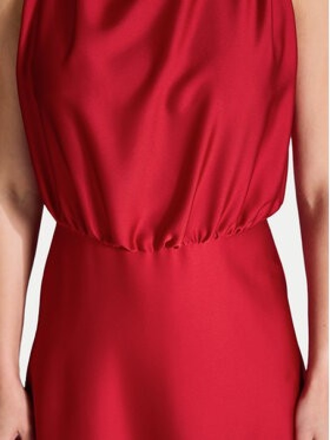 Swing Sukienka koktajlowa 5AI13700 Czerwony Regular Fit