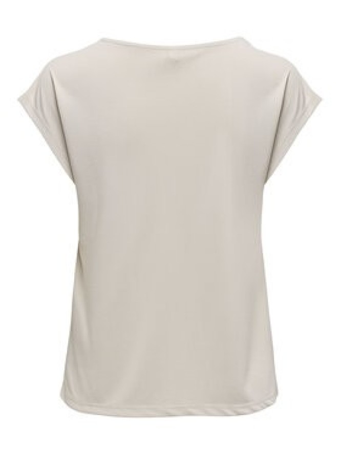 ONLY T-Shirt Free 15287041 Beżowy Regular Fit