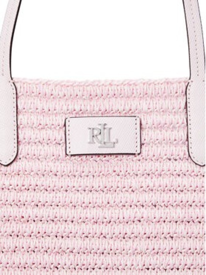 LAUREN RALPH LAUREN Torebka Brie Large 431966868001 Różowy