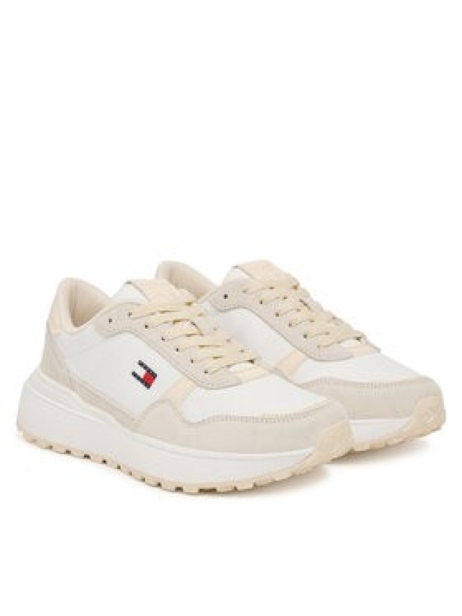 Tommy Jeans Sneakersy Modern Runner Mix EN0EN03100 Biały