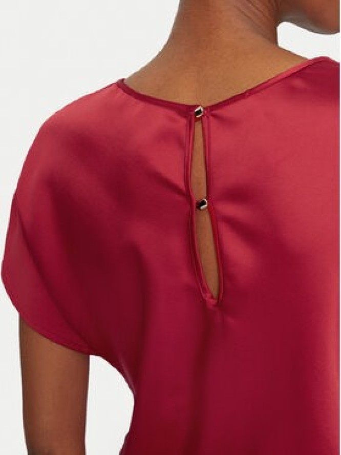 Imperial Sukienka koktajlowa ADQJIBA Czerwony Regular Fit