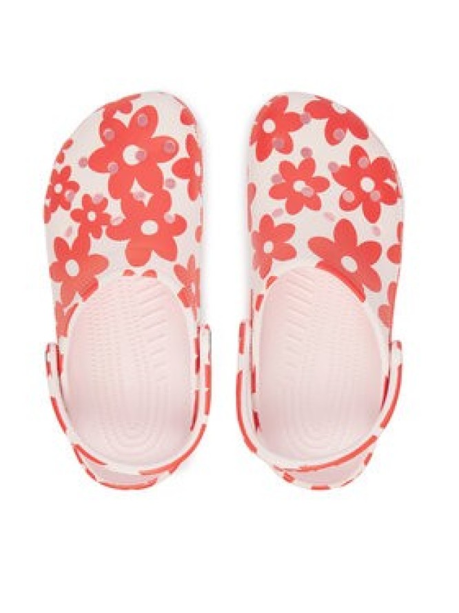 Crocs Klapki Classic Pop Petals Clog 214090 Różowy