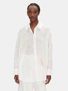 ACCESS FASHION Koszula 53-7053-124 Biały Loose Fit