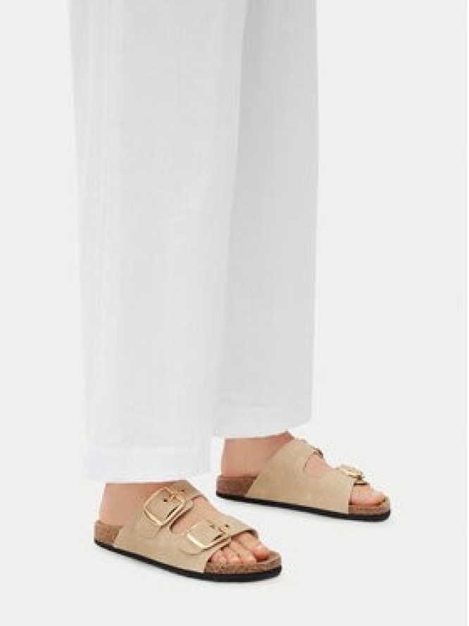 JENNY Klapki LB-P1597-YLD Beżowy