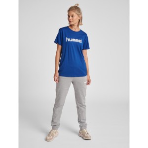 Koszulka sportowa z krótkim rękawem damska Hummel Cotton Logo