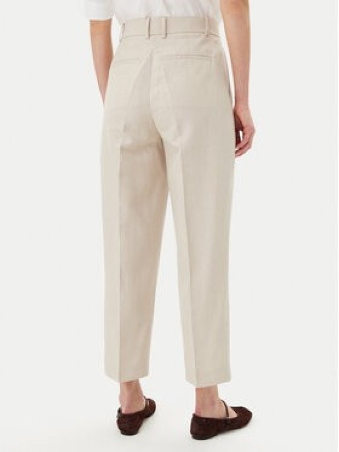 Tommy Hilfiger Spodnie materiałowe WW0WW45461 Beżowy Tapered Fit