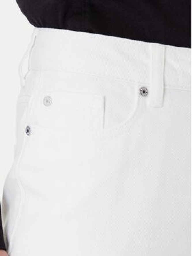 Morgan Jeansy 252-PBRAD Biały Straight Fit