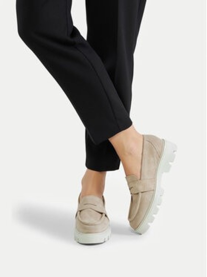 Badura Mokasyny AMANTEA-28180LM Beżowy