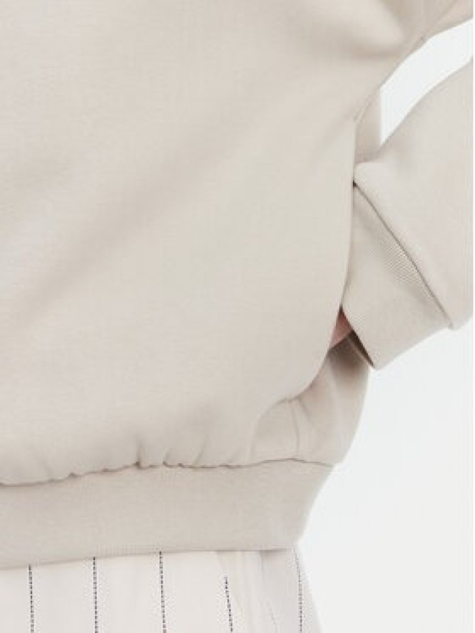 adidas Bluza Essentials Contemporary Logo JD9972 Beżowy Loose Fit