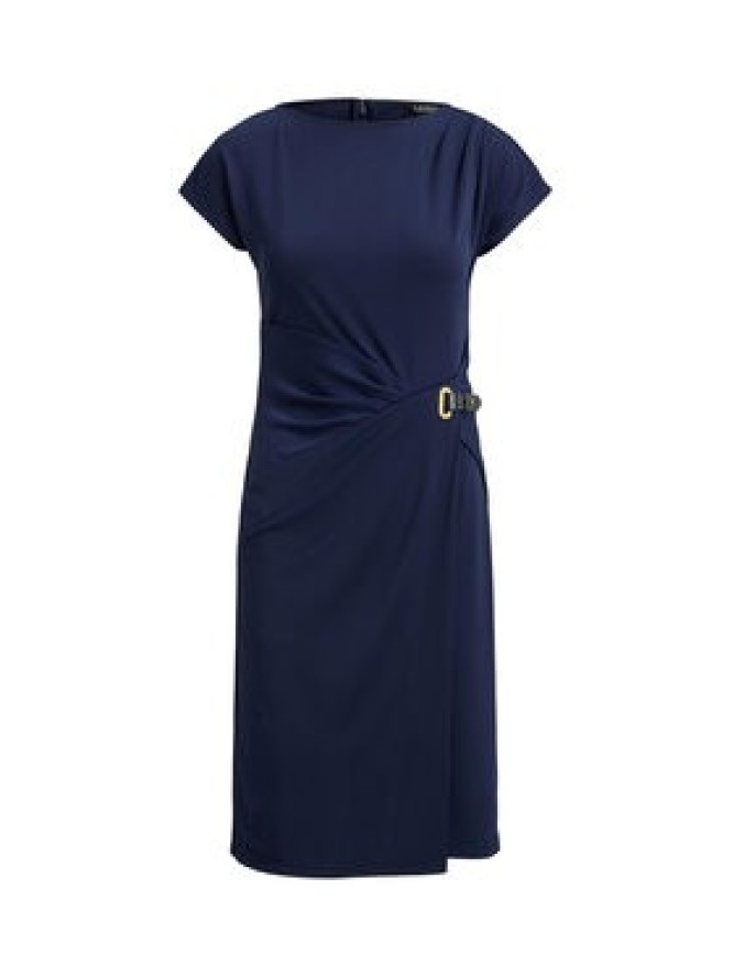 LAUREN RALPH LAUREN Sukienka koktajlowa 200P03763001 Granatowy Slim Fit
