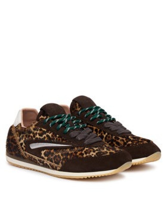 D.A.T.E. Sneakersy Athleta Ballet W451-AB-PN Brązowy
