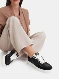 Nine West Sneakersy EO-SS25-3C105 Czarny