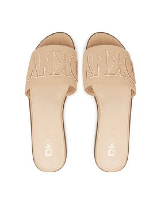 DKNY Klapki Willow K1500528 Beżowy