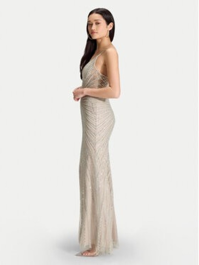 Hey Kyla Sukienka wieczorowa 5AK024HK Srebrny Regular Fit