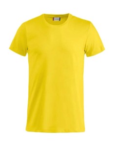clique Basic-T Junior T-shirt juniorska bawełniana – lemon