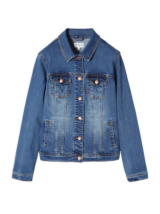 TATUUM Kurtka dżinsowa w kolorze niebieskim rozmiar: 42