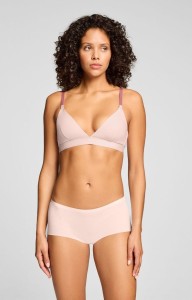 Puma damskie mini szorty Invisible Cotton 2-pack Light Pink