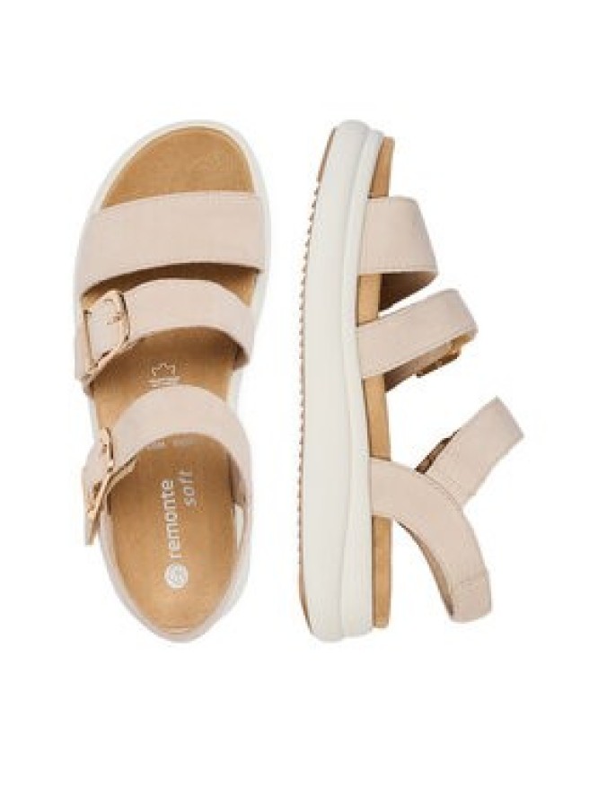 Remonte Sandały CEO-D0L50-60 Beżowy