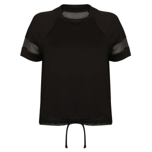 T-shirt Damski Z Nakryciem Na Głowę