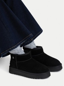 Nine West Śniegowce CEO-MENA-01 Czarny