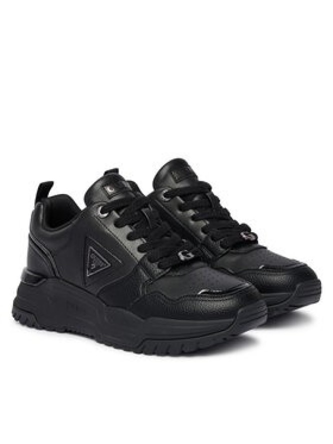 Guess Sneakersy FLFHEL ELE12 Czarny