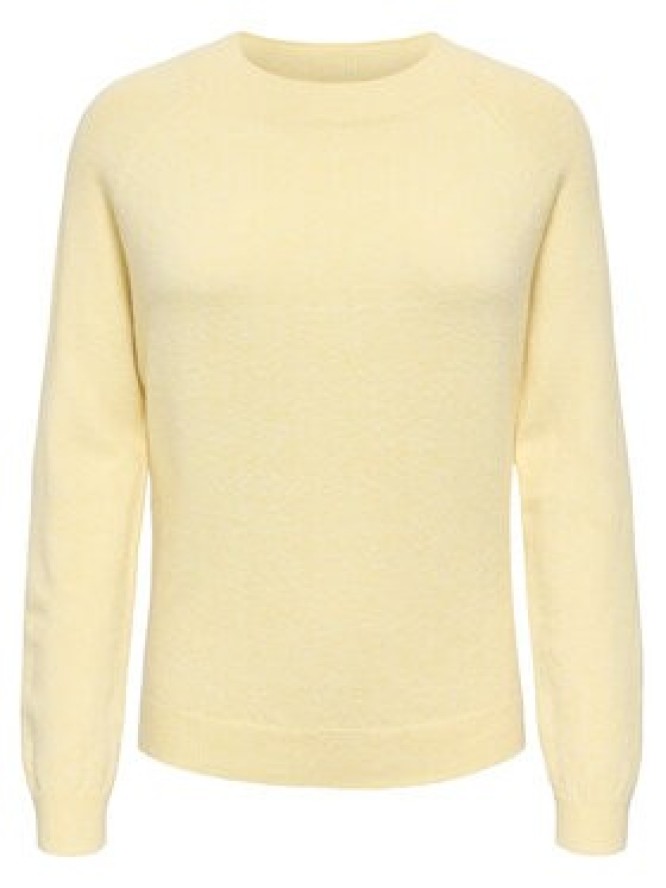 ONLY Sweter Rica 15204279 Żółty Regular Fit