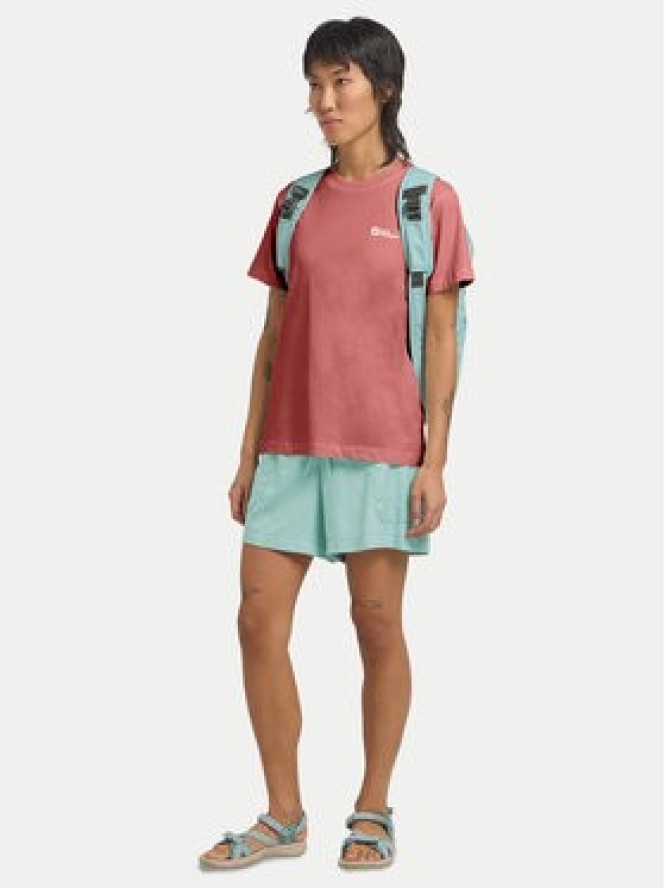 Jack Wolfskin T-Shirt Essential 1808352 Różowy Regular Fit