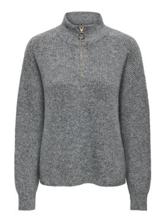 ONLY Sweter Tokyo 15317865 Szary Standard Fit