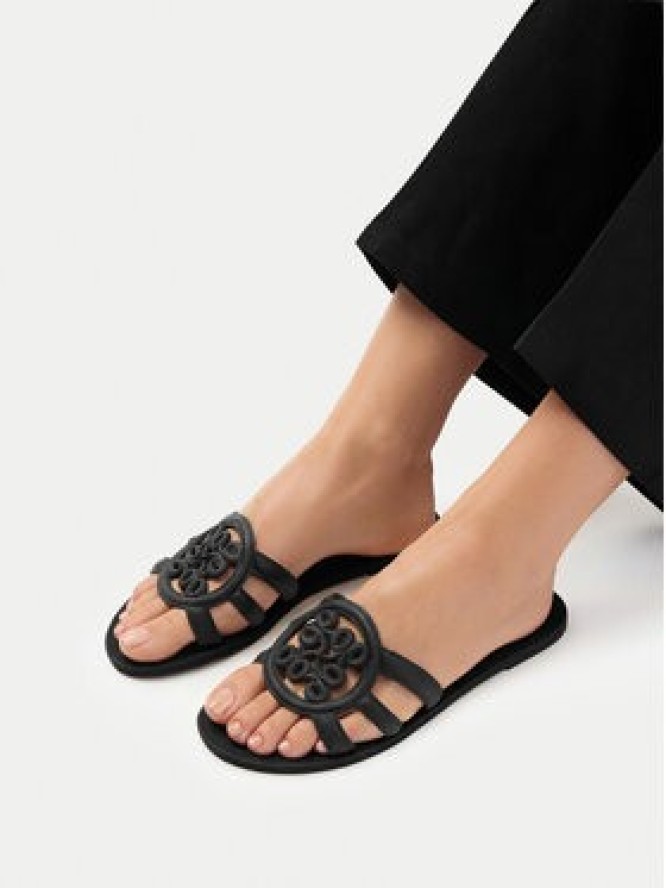 Nine West Klapki CEO-CT1120 Czarny