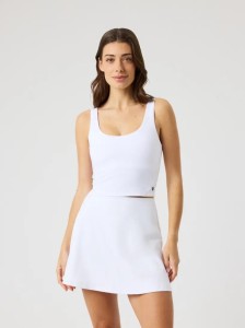 bjorn_borg ACE 2 IN 1 CROPPED TANK z recyklingowanego poliestru