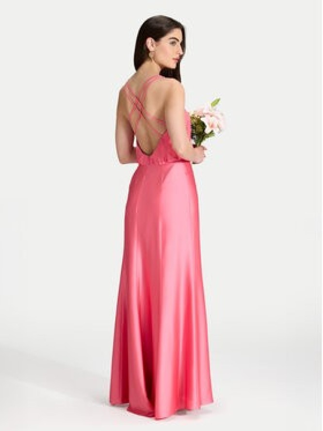 Swing Sukienka wieczorowa 5AI20900 Różowy Regular Fit