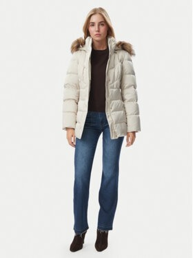 Guess Kurtka zimowa W6BL38 W4087 Beżowy jasny Slim Fit